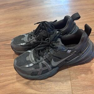 Nike Black Mesh Sneakers